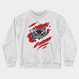 Killer Cat Crewneck Sweatshirt